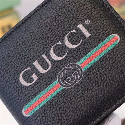 gucci print wallets for men|gucci wallet men sale.